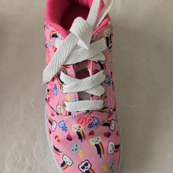 Pink Heelys Girls Shoes Size 2 - Picture 5 of 11